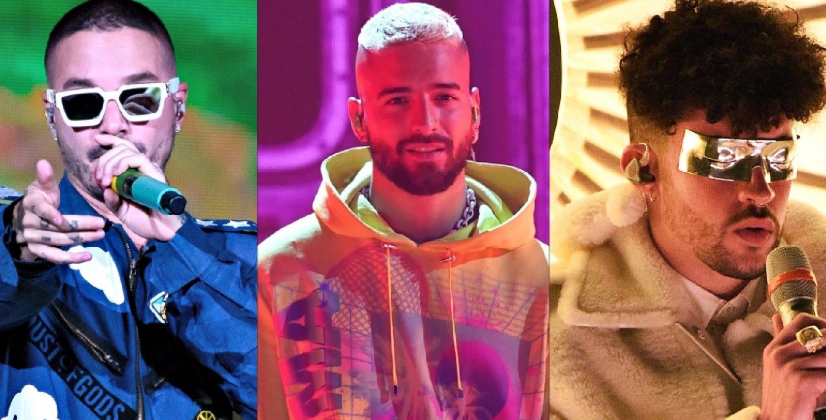 J Balvin, Maluma y Bad Bunny encabezan la lista de finalistas de los Premios Billboard 2021