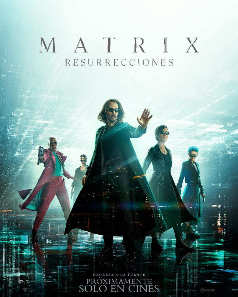 Aquí está el tráiler final de Matrix Resurrections Neo y Trinity están en un loop infinito.