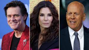 Jim Carrey, Sandra Bullock y Bruce Willis la jubilación anticipada de esos tres iconos de Hollywood