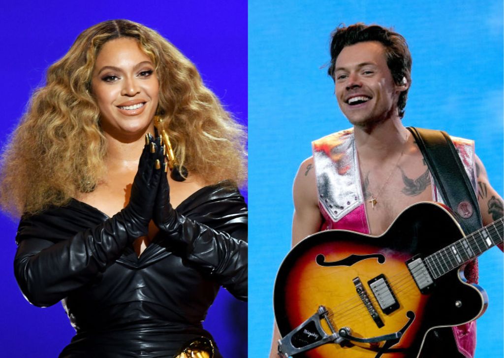 Beyonce y Harry Styles causan revuelo en los Grammy